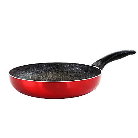 Oster Merrion Aluminum Frying Pan, 9-1/2", Red