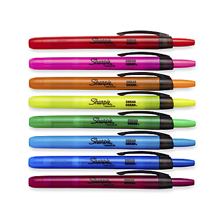 Sharpie Liquid Accent Pen Style Highlighters Assorted Colors Pack Of 10 -  Office Depot