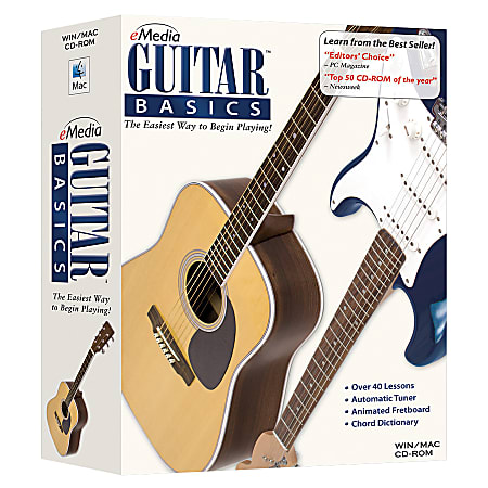 Guitar Basics 4, For PC/Mac, Traditional Disc