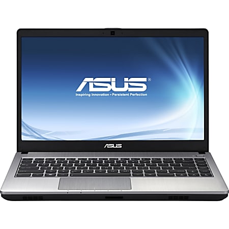 Asus U47VC-DS51 14.1" Notebook - Intel Core i5 2.50 GHz - Silver Aluminum