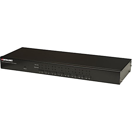 Intellinet Network Solutions 16-Port Rackmount KVM Switch