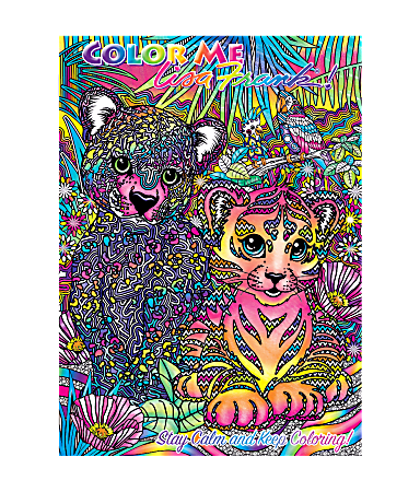 Lisa Frank Adult Coloring Book Set 4 Premium and Activity Books for Adults