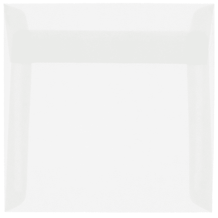 JAM Paper Plastic Envelopes Zipper Closure Legal Size 9 12 x 15 Clear Pack  Of 12 - Office Depot