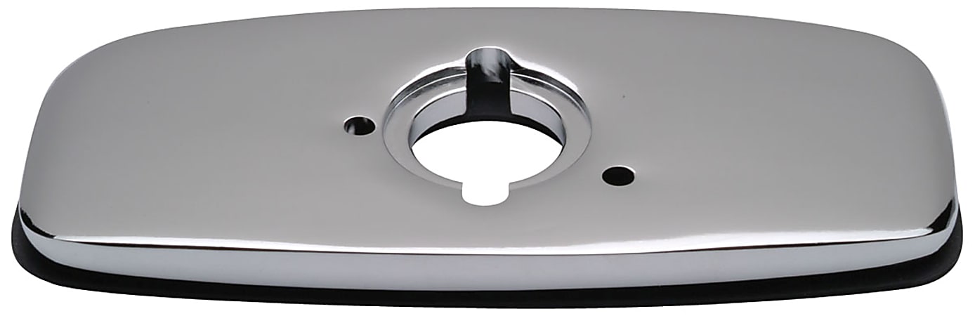 Zurn Centerset Single Post Sensor Faucet Cover Plate, 4”, Chrome, P6900-CP4
