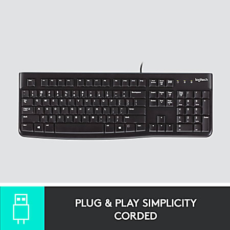Logitech k120 hot sale