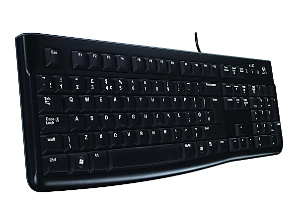  Logitech K120 USB Wired Standard Keyboard : Electronics