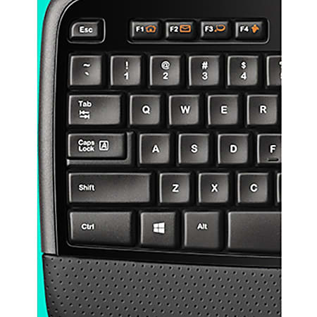 Logitech Wireless Desktop MK710 clavier RF sans fil QWERTY Anglais Noir -  Clavier - LOGITECH
