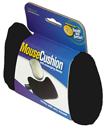 IMAK Ergonomic Non-Skid Wrist Cushion For Mouse - Black, A10174
