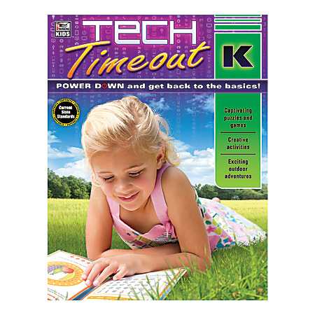 Thinking Kids® Tech Timeout Activity Book, Grade K