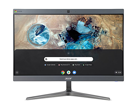 Acer® Chromebase CA24V2 All-In-One Desktop, 23.8" Screen, Intel® Core™ i7, 4GB Memory, 128GB Solid State Drive, Chrome OS, DQ.Z1HAA.001