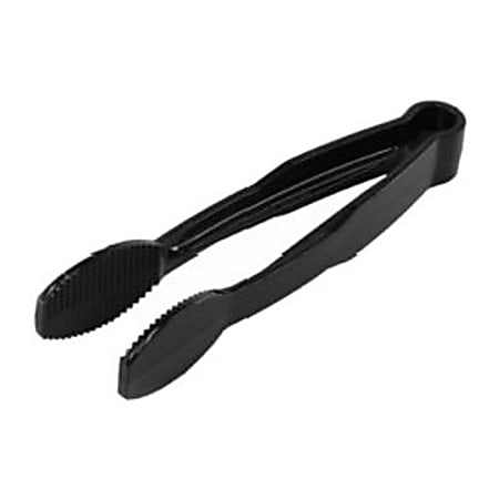 Cambro Camwear® Plastic Tongs, 9", Black