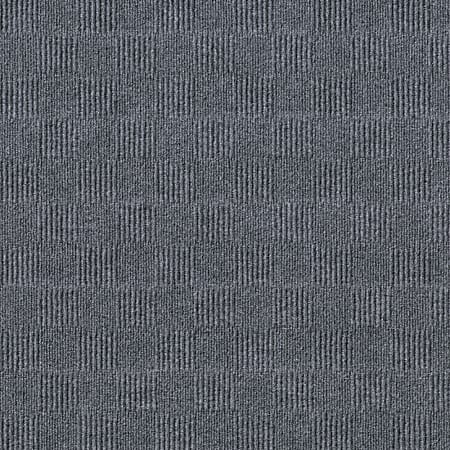 Foss Floors Crochet Peel & Stick Carpet Tiles, 24" x 24", Sky Gray, Set Of 15 Tiles