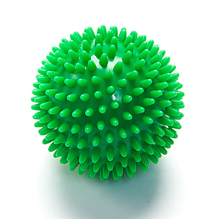 Black Mountain Products Deep-Tissue Massage Ball With Spikes, Green