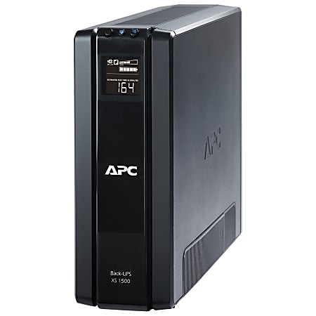 APC® Back-UPS® XS Series Battery Backup, BX1500G, 1500VA/865 Watt