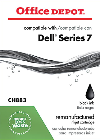 Office Depot® Brand Remanufactured Black Ink Cartridge Replacement For Dell™ 7, CH883