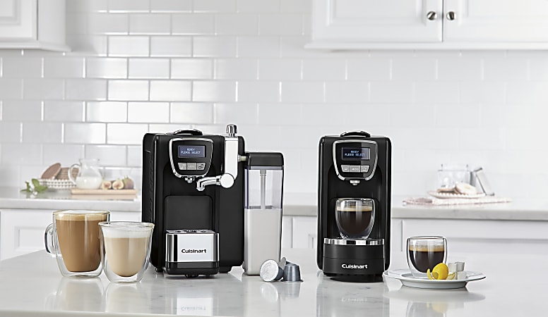 Cuisinart Espresso Defined Espresso Cappuccino Latte Machine Black Office Depot