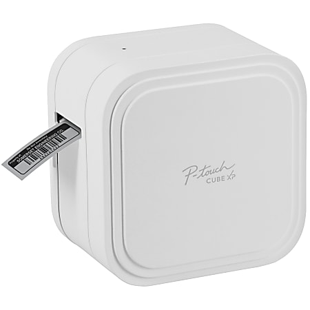 Brother® P-Touch PTP910BT CUBE XP Label Maker, White