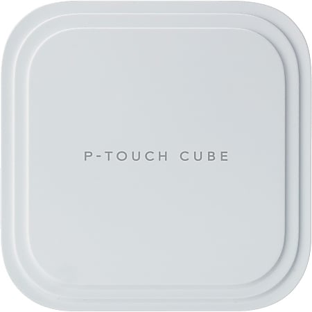 Brother P Touch PTP910BT CUBE XP Label Maker White - Office Depot