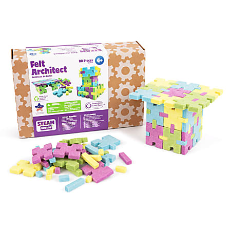 Roylco Felt Architect, 88 Pieces