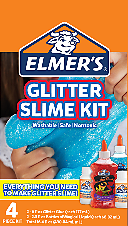 Elmer s Glow In The Dark Liquid Glue Blue 5 Oz - Office Depot
