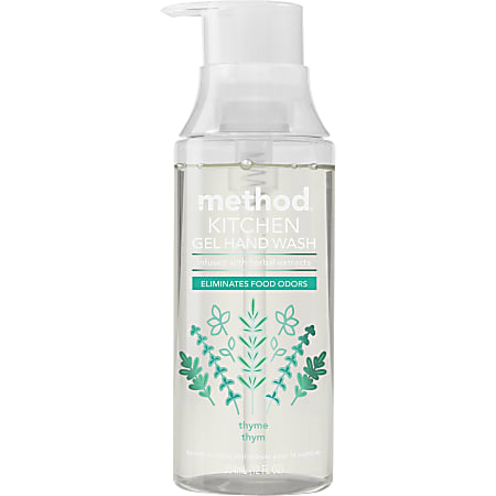 Method® Kitchen Gel Hand Wash Soap, Thyme Scent, 12 Oz Bottle
