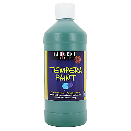 Sargent Art® Tempera Paint, 16 Oz., Green