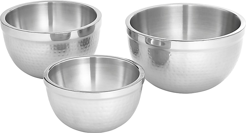 Vollrath Artisan Double-Wall Stainless Steel Bowl, 8 Quart, Silver