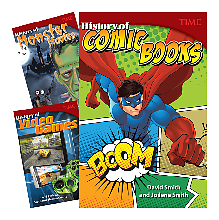 Teacher Created Materials TIME®: History Of Cool Stuff 3-Book Set, Grade 6