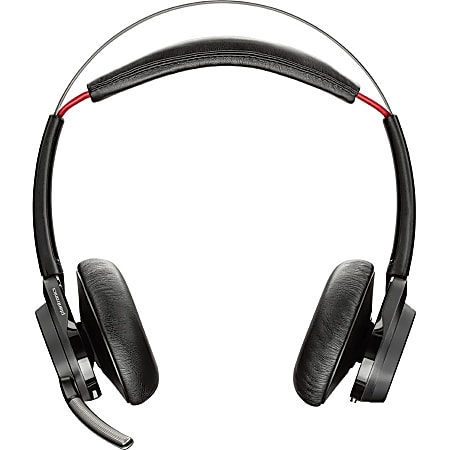 Plantronics Voyager Focus UC Stereo Bluetooth Headset With Active Noise Canceling (ANC) - Stereo - Wireless - Bluetooth - 150 ft - Over-the-head - Binaural - Supra-aural - Noise Reduction Microphone