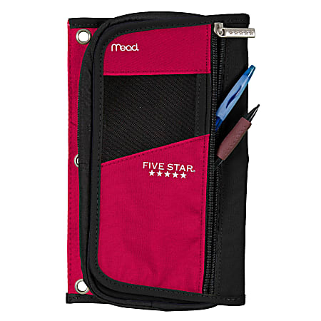 Alan Pencil Pouch With Clear Window Assorted Color - Office Depot