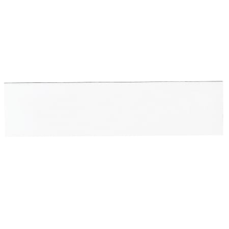 Partners Brand White Warehouse Labels, LH179, Magnetic Strips 2" x 8", Case of 25