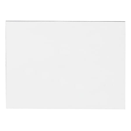 Partners Brand White Warehouse Labels, LH182, Magnetic Strips 3" x 4", Case of 25