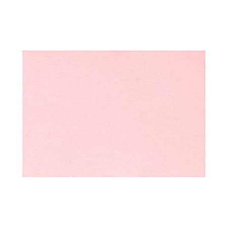 LUX Flat Cards, A7, 5 1/8" x 7", Candy Pink, Pack Of 250