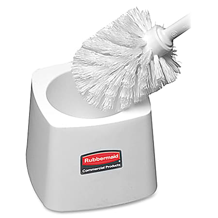 Rubbermaid Commercial Toilet Bowl Brush Holder Vertical Plastic 24