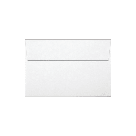 LUX Invitation Envelopes, A9, Peel & Press Closure, White, Pack Of 500