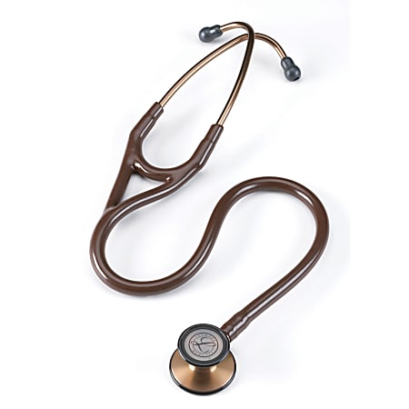 3M™ Littmann® Cardiology III Adult/Pediatric Stethoscope, Chocolate Brown/Copper