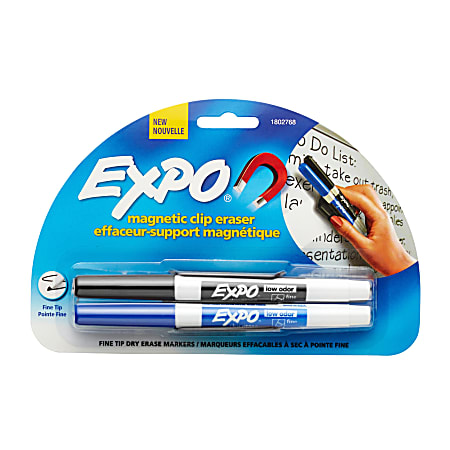 Expo Dry Erase Markers With Eraser - Assorted Colors Available – Camera  Ambassador Rentals