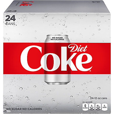 Coca Cola - Zero - 12 oz (24 Cans)