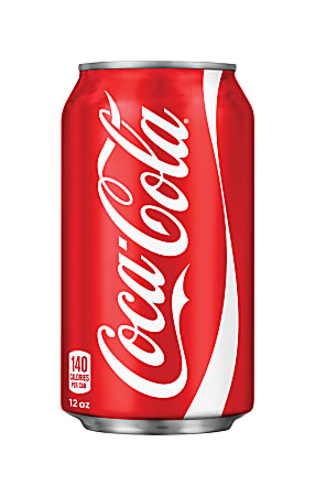 Coca-Cola Classic Soda, 12 Oz, Case Of 24