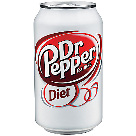 Dr. Pepper Dr Pepper Diet, 12 Oz, Case Of 24 Cans