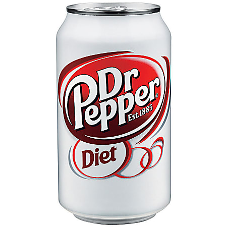 Diet Dr Pepper 12 Oz Case Of 24 Cans Office Depot