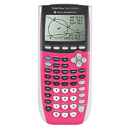 Silver for sale online Texas Instruments TI-84 Plus Silver Edition Graphing Calculator 