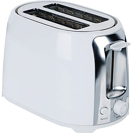 Cuisinart Compact 4 Slice Wide Slot Toaster Silver - Office Depot