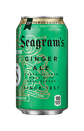 Seagrams Ginger Ale, 12 Oz., Case Of 24