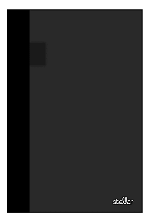 2025-2026 Office Depot® Brand Stellar Academic Weekly/Monthly Planner, 5-1/2" x 8-1/2", Black, July To June