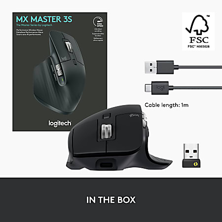 Logicool MX MASTER 3S ブラック Amazon.com: Logitech MX Master 3S, Black : Electronics