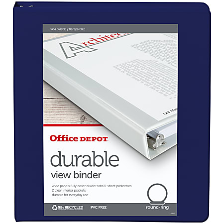 Ultra Pro Blue 3-Ring Binder 813987 Collector File