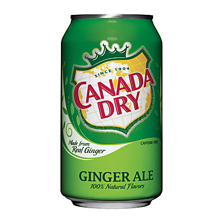 Canada Dry Ginger Ale, 12 Oz, Case Of