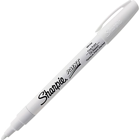 Sharpie Oil Based Paint Marker Fine Point White - Office Depot