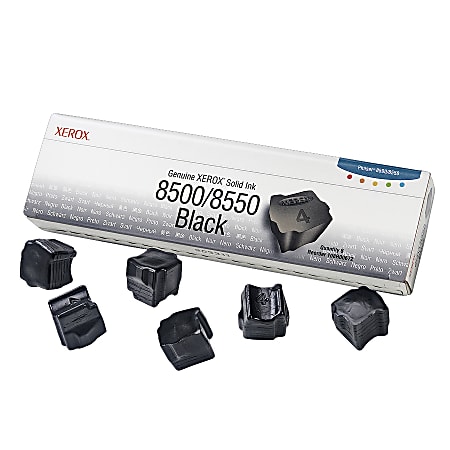 Xerox® 8500 Phaser Black Solid Ink, Pack Of